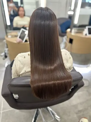 ロング カラー Silk-lei【銀座店】所属・銀座/美髪縮毛矯正 /髪質改善/山本翔華のヘアスタイル