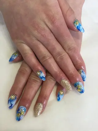 ネイル 💎🐰 saki. m 🐰💎のネイルデザイン