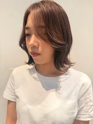 ショート カラー レイヤーカット/ 凜音(リノン)🎀のヘアスタイル