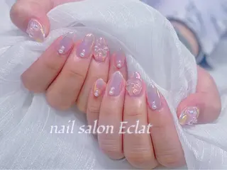 ネイル ネイルサロンエクラ 🫧Shizukaのネイルデザイン