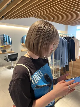 ミディアム 片山 椋馬のヘアスタイル