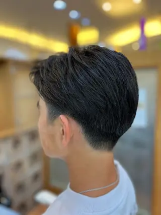 ショート カラー メンズ 🥀ダブルカラー/ 艶カラー🥀ユイキのヘアスタイル