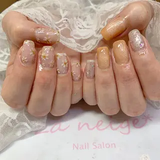 ネイル La neige* yuki 🥯🍑のネイルデザイン