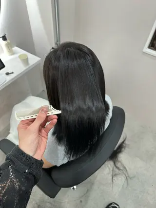 ロング カラー ALLENhair 森野太一のヘアスタイル