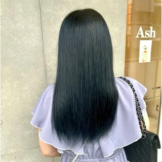 カラー 遠藤姫花 𝒂𝒔𝒉草加𓂃のヘアスタイル