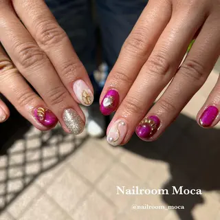 ネイル Nailroom Mocaのネイルデザイン
