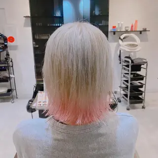 カラー ヘアアレンジ SAKA GUCHIのヘアスタイル