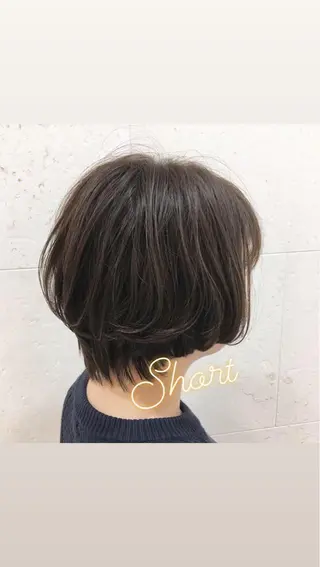 ショート カラー 斉藤 貴也のヘアスタイル