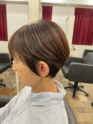 ショート anphi hair所属・山本 総司のヘアスタイル
