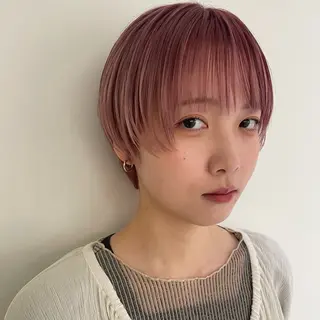 ショート カラー ショート/ボブ/ 吉祥寺/ryoのヘアスタイル