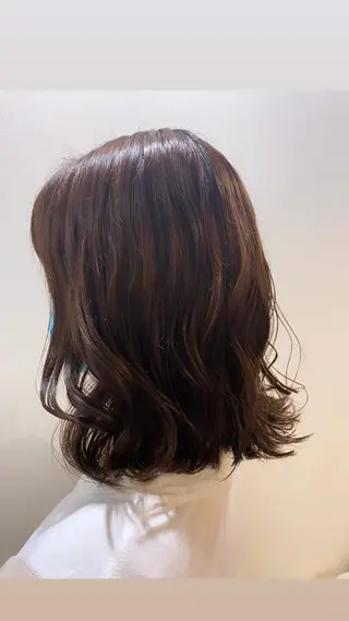 ミディアム ブリーチなしWカラー 🎀韓国ヘア/amiのヘアスタイル