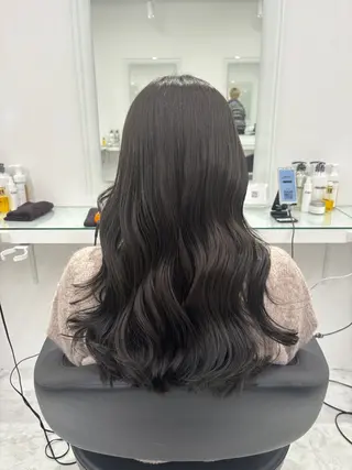 ロング カラー 💖ミルクティー💖 あかり💖のヘアスタイル