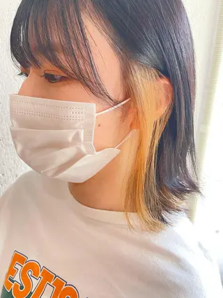 ショート カラー hisano / ハイトーン・透明感のヘアスタイル