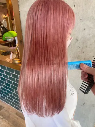 ロング カラー ヘアアレンジ ❤️カラー得意 🧡松浦睦樹❤️のヘアスタイル