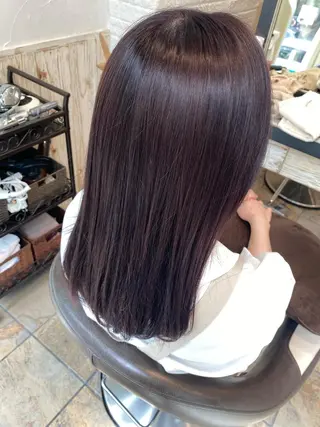 セミロング 佐竹 こいきのヘアスタイル