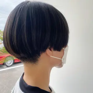 ショート アオトソラ いしざかのヘアスタイル