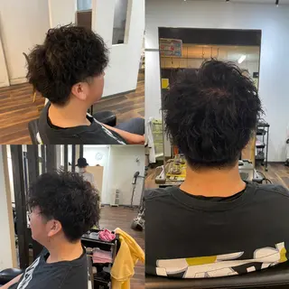 パーマ メンズ Leggu所属・木田 智大のヘアスタイル