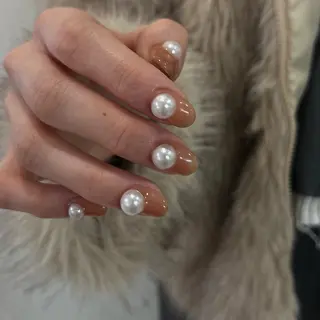 ネイル Ray. ちゅるん系ニュアンスのネイルデザイン