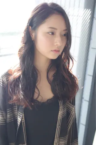 ミディアム セミロング ロング 🌈ディレクター🌈 徳松優希のヘアスタイル