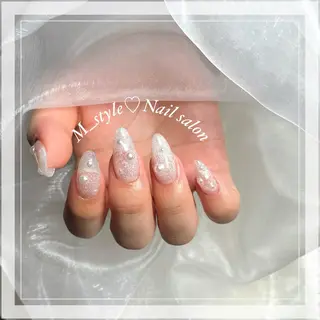 セミロング ネイル 下妻市ﾈｲﾙｻﾛﾝ M_styleのネイルデザイン