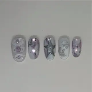 ネイル ニコネイルサロンワークスクール所属・marin .t🐈‍⬛のネイルデザイン