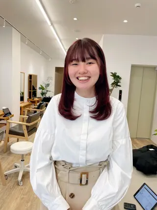 セミロング 艶髪/髪質改善 ナカムラのヘアスタイル