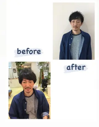 パーマ メンズ later登戸所属・中島 芽生のヘアスタイル