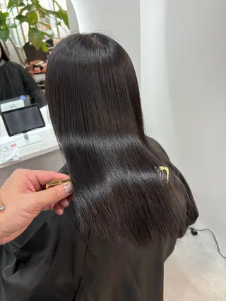 ミディアム ALLEN hair 梅田店のヘアスタイル