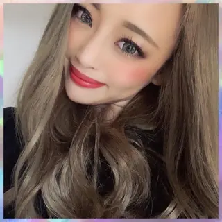 セミロング カラー 🫧あ　お🫧 心斎橋のヘアスタイル