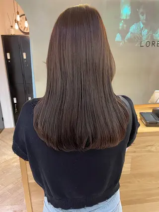 ロング カラー 'ele 🦄堀内佑茉のヘアスタイル