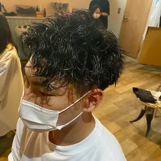 パーマ メンズ 🔹YUTA🔹 メンズパーマのヘアスタイル