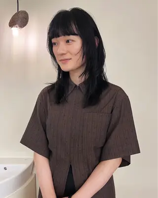 ロング メンズハイトーン/栄 /イトウタケルのヘアスタイル