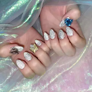 ネイル 🦋ネイルサロン ブラン🌈ゆりのネイルデザイン