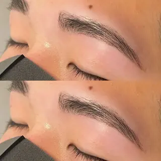 メンズ アイブロウ Lino Eyelash&Nail所属・ふくしま ゆうなのマツエク・マツパデザイン