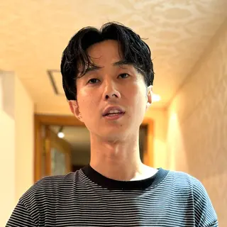 メンズ スパイキーショート 大人パーマ 丸山のヘアスタイル