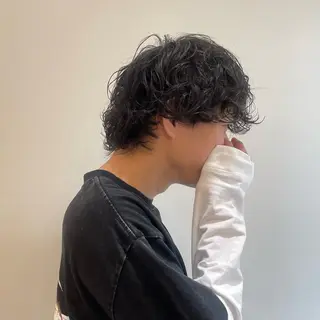 パーマ メンズ 田口 花葉のヘアスタイル
