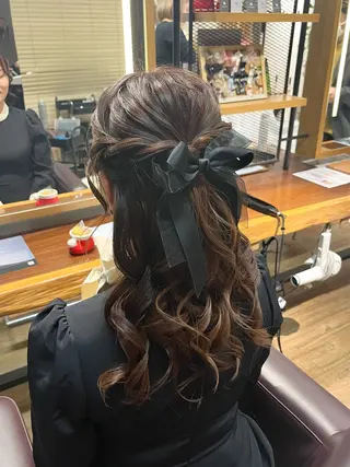 ヘアアレンジ ᴛᴏᴍᴏᴋᴀ / ᴄʜᴇʀɪのヘアスタイル