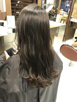 ロング 韓国風スタイル 🍓MIZUKI🍓のヘアスタイル