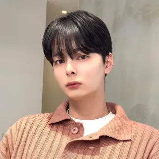 ショート パーマ メンズ 岡田大志🇰🇷 中/韓メンズヘアのヘアスタイル