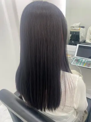 セミロング 髪質改善サロン🫧 セキチサトのヘアスタイル