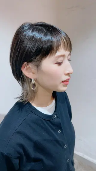 ミディアム カラー カラー400種類以上 ♪宮崎 健AmanSのヘアスタイル