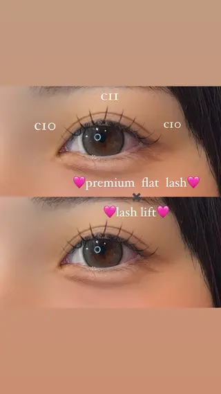 マツエク・マツパ LaBless Ayana👀🤍のマツエク・マツパデザイン