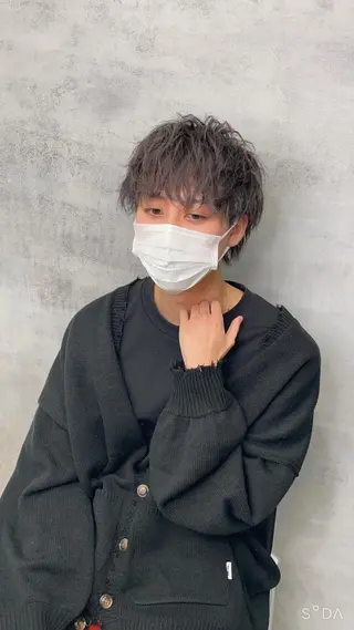 カラー メンズ 町田エリアＮｏ．１/ パーマ特化/太田京希のヘアスタイル