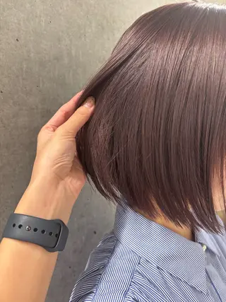ショート カラー Miyu🎀レイヤー ／透明感カラー🪽のヘアスタイル