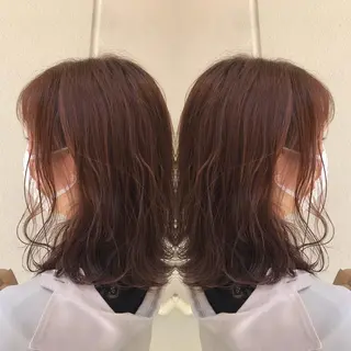 ミディアム カラー 柴田 祐輔のヘアスタイル