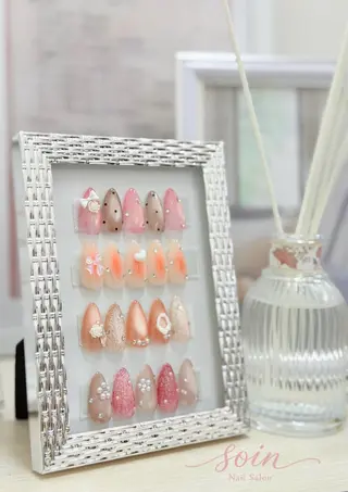 ネイル ヘアースタジオRenew所属・Nail salon soinのネイルデザイン