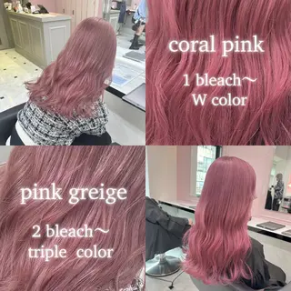 カラー 透明感ベージュカラー 🪞上野🪞AIのヘアスタイル