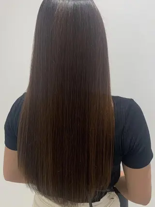 セミロング ボブ/美髪矯正 /佐藤　奈巳のヘアスタイル