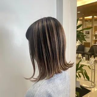 ミディアム カラー 【カラー指名No 1✨】HIBIKIのヘアスタイル