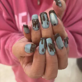 ネイル 栗田 ゆう子のネイルデザイン